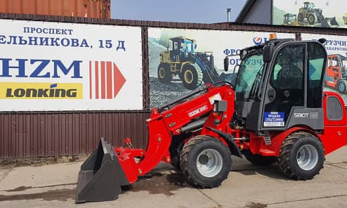 Фронтальный погрузчик HZM S810T